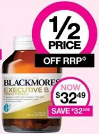 Priceline BLACKMORES EXECUTIVE B offer