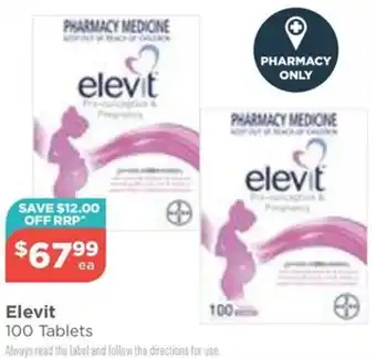 Elevit 100 Tablets