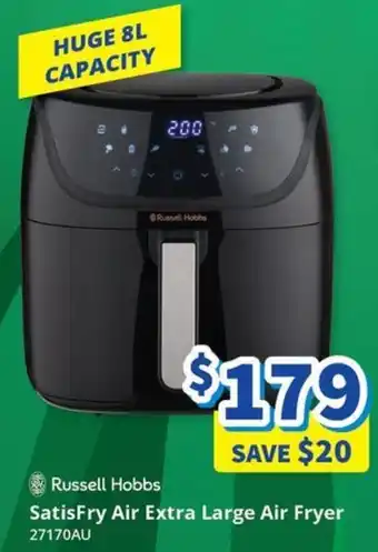 Bi-Rite Russell Hobbs SatisFry Air Extra Large Air Fryer offer