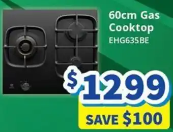 Bi-Rite 60cm Gas Cooktop offer