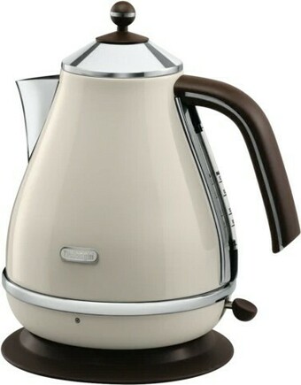 The Good Guys Delonghi Icona Vintage Kettle - Beige offer
