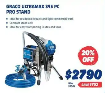 Graco Ultramax 395 PC Pro Stand