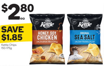 Woolworths Kettle Chips 150-175g offer