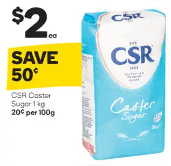 Woolworths CSR Caster Sugar 1kg offer