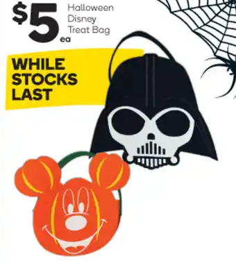 Woolworths Halloween Disney Treat Bag offer