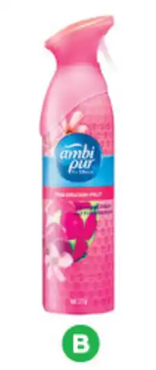 Woolworths Ambi Pur Air Effects Freshener 275g or Mini Car Clip 2ml offer