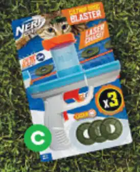 Woolworths Nerf Catnip Disc Blaster offer