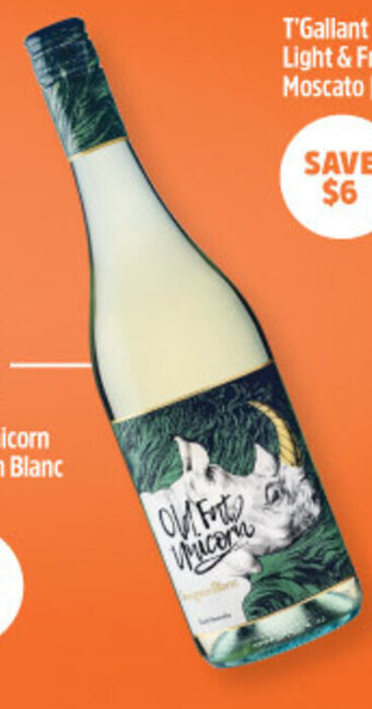 Woolworths Old Fat Unicorn Sauvignon Blanc 750ml offer