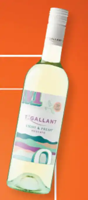 Woolworths T'Gallant Light & Fresh Moscato 750ml offer
