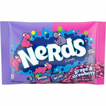 BIG W Nerds Multipack Grape and Strawberry 340g offer