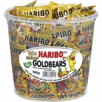 BIG W Haribo Goldbears Tub 980g offer