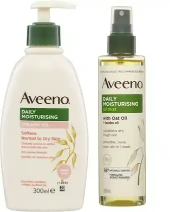 BIG W 30% off Aveeno* offer
