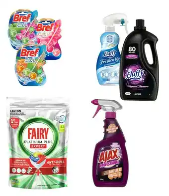BIG W 1/2 Price on Selected Bref, Fluffy, Fairy and Ajax offer