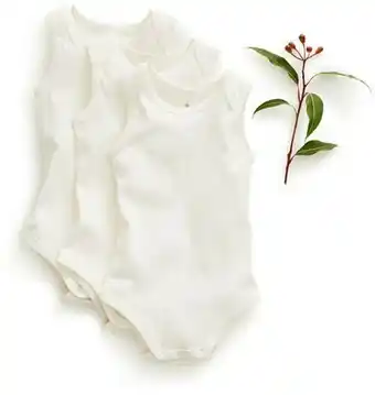 BIG W Dymples 3-Pack Organic Cotton Bodysuits offer