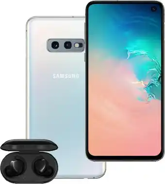 BIG W Samsung S10e 128GB White and Galaxy Buds+ offer
