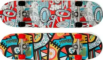 BIG W Mambo Assorted 32-Inch Double Kick Skateboards offer