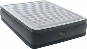 Intex Dura Beam Plush Queen Airbed with Built-in Pump
