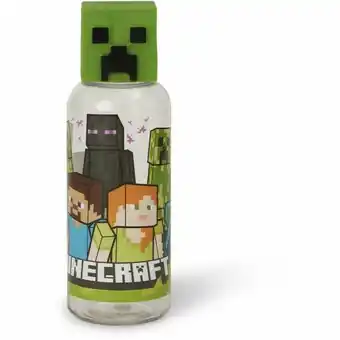 BIG W Minecraft 3D Topper Drink Bottle 560ml offer