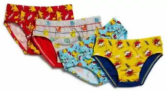 BIG W Pokemon Kids 4-Pack Briefs offer