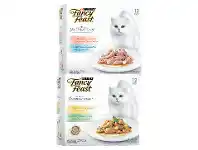 Foodworks Purina Fancy Feast Cat Food 12 Pack x 70g offer