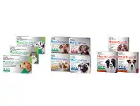 ParaGard, NexGard 6 Packs & HeartGard