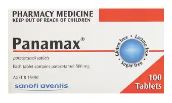 Pharmacy4Less Panamax 500mg 100 tablets offer