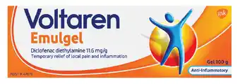 Pharmacy4Less Voltaren emulgel 1% 100g offer