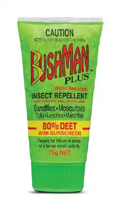 Pharmacy4Less Bushman plus water resistant insect repellent 75g offer