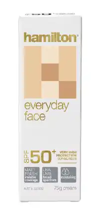 Hamilton everyday face spf 50+ 75g