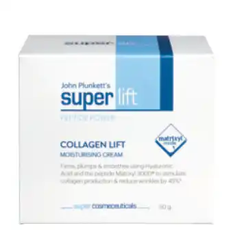 John plunkett's advanced collagen lift moisturiser 50g