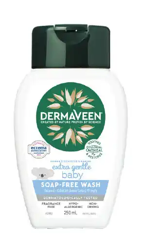 Pharmacy4Less Dermaveen extra gentle baby soap free wash 250ml offer