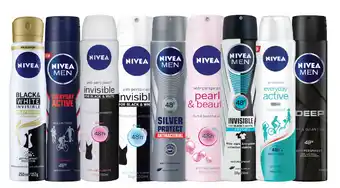Pharmacy4Less Nivea deodorant spray range offer