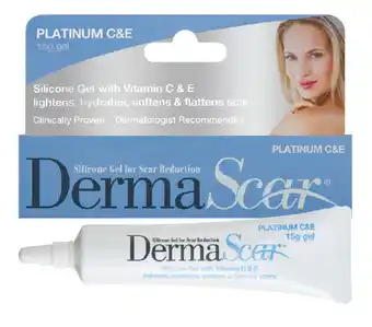 Pharmacy4Less Dermascar platinum silicon gel with vitamin c & e 15g offer