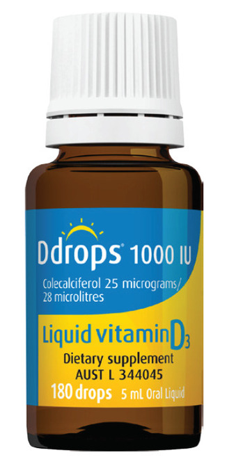 Pharmacy4Less D drops liquid vitamin d3 180 drops 5ml offer