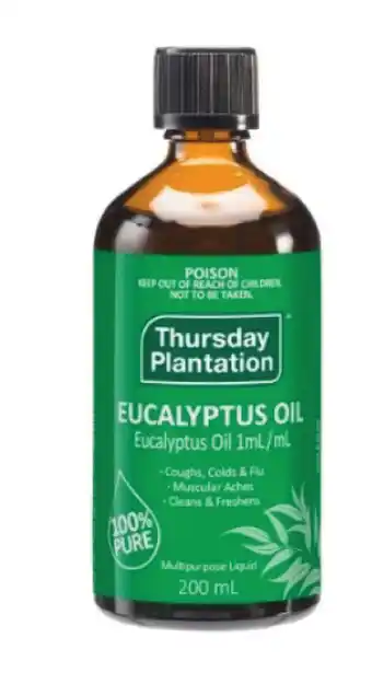 Pharmacy4Less Thursday plantation eucalyptus oil 200ml offer