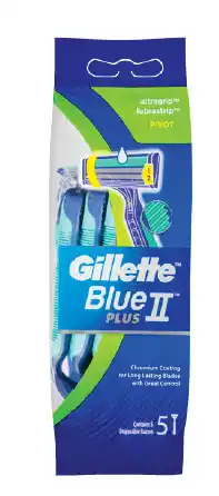 Pharmacy4Less Gillette blue ii 5 pack offer
