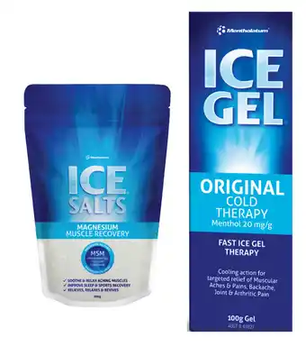 Mentholatum ice range