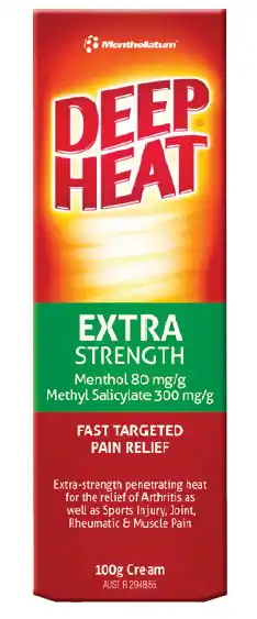 Pharmacy4Less Deep heat extra strength arthritis cream100g offer