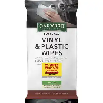 Oakwood vinyl & plastic wipes