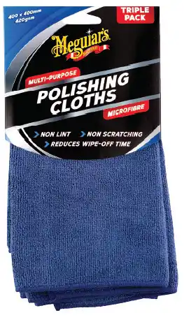 SuperCheap Auto Meguiar's 3 pack polishing cloths offer