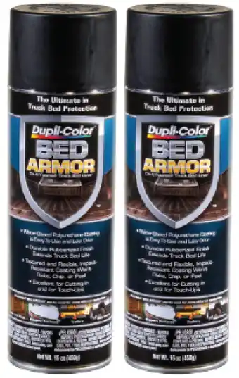 SuperCheap Auto Dupli-color 450g bed armour paint - black offer