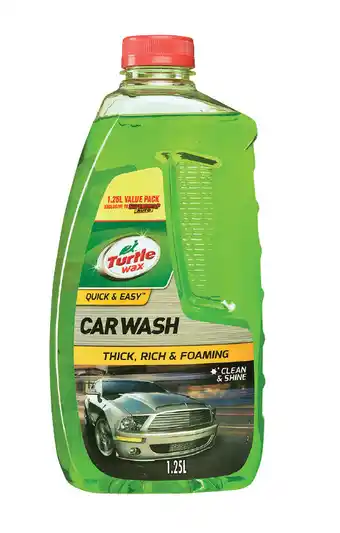 SuperCheap Auto Turtle wax 1.25l car wash offer