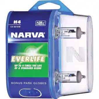 SuperCheap Auto Narva h4 everlife headlight globes offer