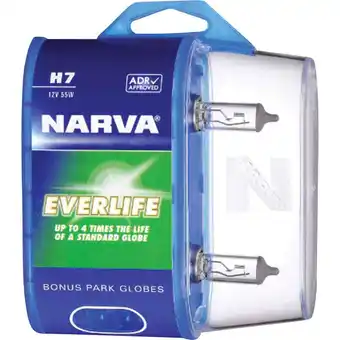 SuperCheap Auto Narva h7 everlife headlight globes offer
