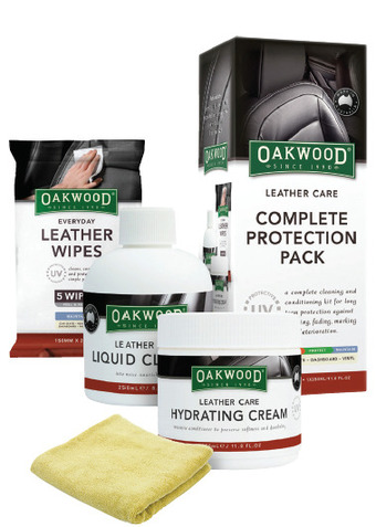 SuperCheap Auto Oakwood leather care complete protection pack offer