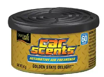 SuperCheap Auto California scents car scents air freshener golden delight 42g offer