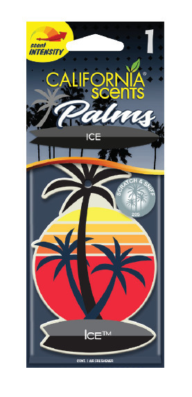 SuperCheap Auto California scents palms air freshener ice offer