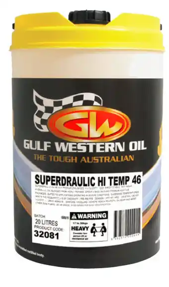 SuperCheap Auto Gulf western 20l hydraulic fluids - iso 46 offer