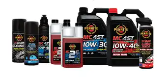 SuperCheap Auto Penrite motorcycle oils & consumables range offer