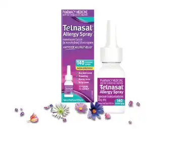Telnasal allergy spray 140 dose